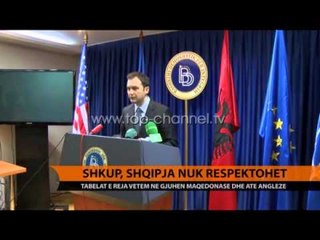 Shkup, shqipja nuk respektohet - Top Channel Albania - News - Lajme