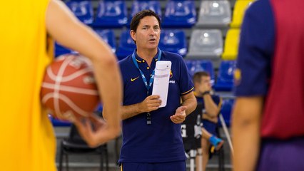 Xavi Pascual, previa Zielona Gora-FCB Lassa (ESP)