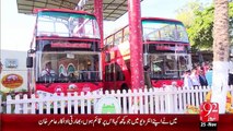 Lahore Main Double Decker Buses Ka Aghaz – 25 Nov 15 - 92 News HD