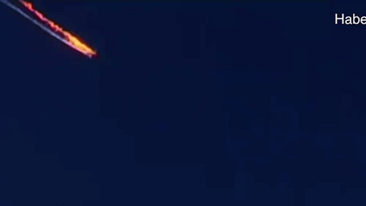 Exclusive Video Turkey Downs Russian Warplane On Syria Border