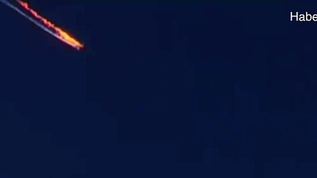 Exclusive Video Turkey Downs Russian Warplane On Syria Border