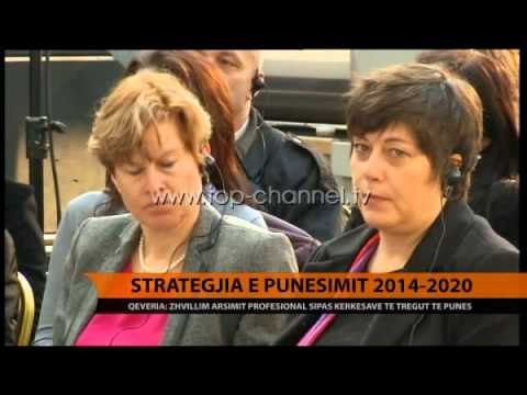 Prezantohet strategjia kombëtare për punësimin - Top Channel Albania - News - Lajme