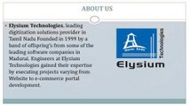 About Us - Elysium Technologies