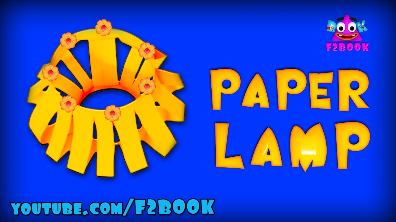 Origami Folding Instructions How to Creat Paper Light Lamp