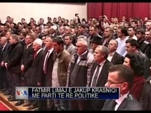 NISMA PER KOSOVEN JAKUP KRASNIQI DHE FATMIR LIMAJ ZYRTARIZOJNE PARTINE E RE LAJM