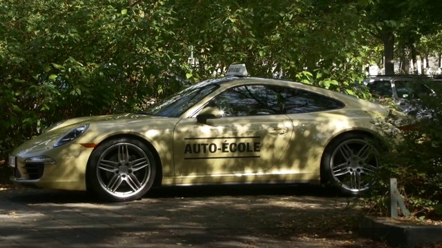 Prank : Passer son permis au volant d'une Porsche 911