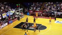 Basketball player disgusted after spectator pours beer on his head