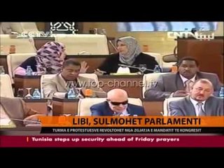 Libi, sulmohet Parlamenti - Top Channel Albania - News - Lajme