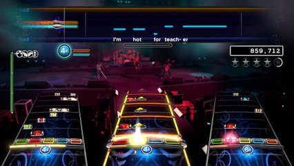Rock Band 4 : Le DLC Van Halen se montre