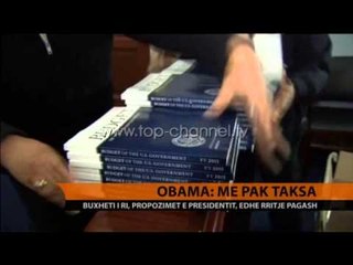 Obama: Me pak taksa - Top Channel Albania - News - Lajme