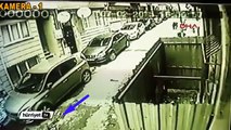 Un voleur saute du 5ème étage avant de se faire arreter par la police