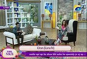 Nadia Khan Show - 25th November 2015 Part 7 - Special with Sami Khan - Geo Tv Morning Show