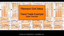 Dynamic Fibonacci Grid Forex Trading Software Quick Tutorial - Trend Trade