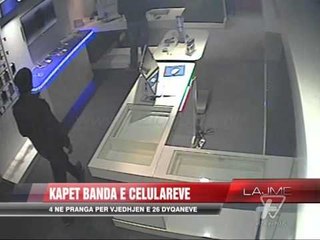 Kapet banda e celulareve, 4 në pranga - News, Lajme - Vizion Plus