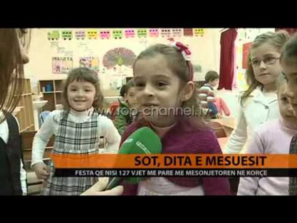 Sot, dita e mësuesit - Top Channel Albania - News - Lajme