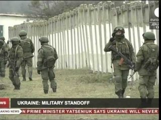 SERISH TENSION NE KRIME RUSET PUSHTOJNE PER DISA ORE NJE BAZE USHTARAKE TE UKRAINES LAJM