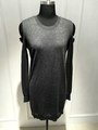 LADIES WOOL CASHMERE KNITTED LONG SLEEVE ROUND NECK DRESS Best Seller