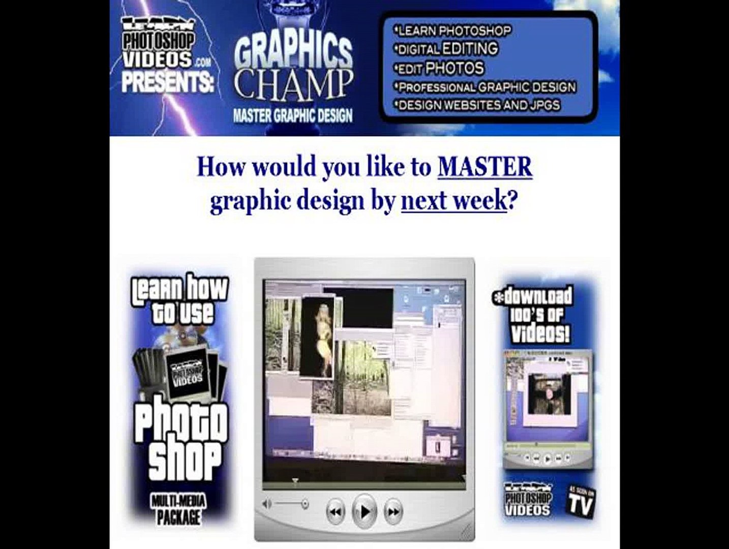 Learn Photoshop Videos