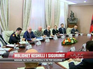 Nishani: Na duhet strategji e re për sigurinë - News, Lajme - Vizion Plus