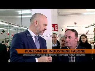SipërmarrësIt krutanë: 1500 vende të reja në Durrës - Top Channel Albania - News - Lajme