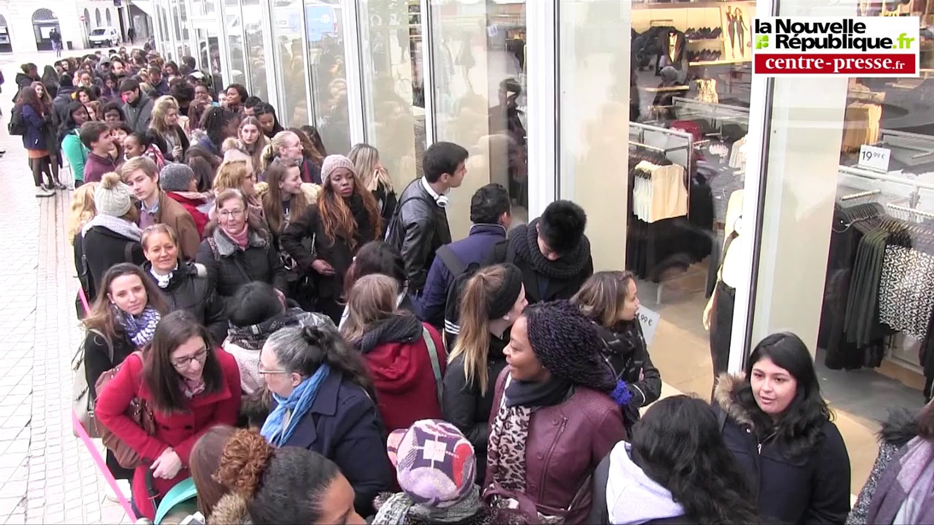VIDEO. Poitiers. Ouverture d'un magasin H&M place Leclerc - Vidéo  Dailymotion