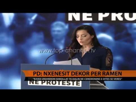 PD: Nxënësit dekor për Ramën. Reagon PS - Top Channel Albania - News - Lajme