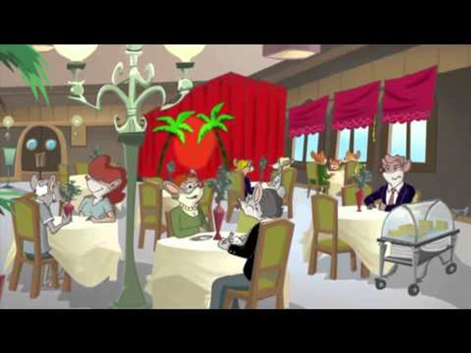 Geronimo Stilton | Geronimo is frozen with fear! | POLISH