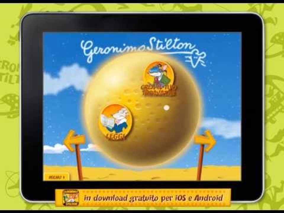 La stratopica APP di Geronimo Stilton!