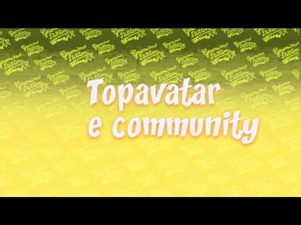 Il sito Ufficiale di Geronimo Stilton: Topavatar!