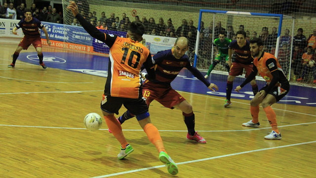 [HIGHLIGHTS] FUTSAL (LNFS): Ribera Navarra-FC Barcelona Lassa (0-2)