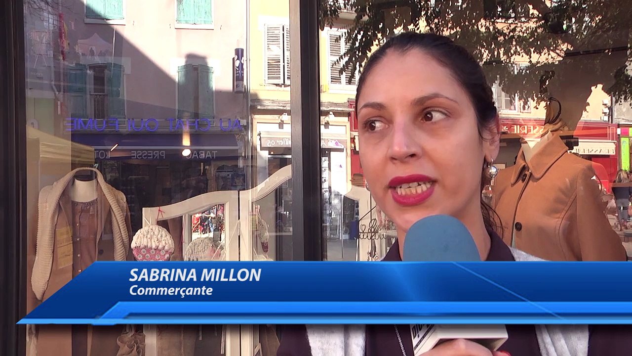 D!CI TV : Les vitrines des commerces de Gap aux couleurs de Noël