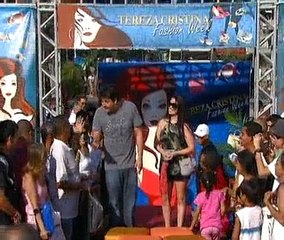 Vídeo Show - Bruno de Luca foi as ruas promover o Tereza Cristina Fashion Week