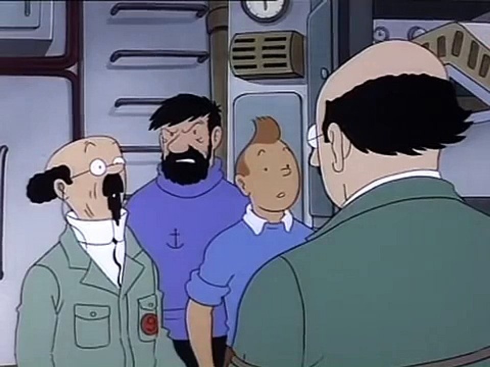 Tintin Dansk, 14 Månen Tur Retur Del 4