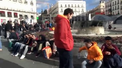 G.Saray taraftarı Madrid'e akın etti!