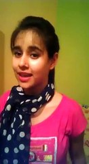Cute Girl Singing A Punjabi Song
