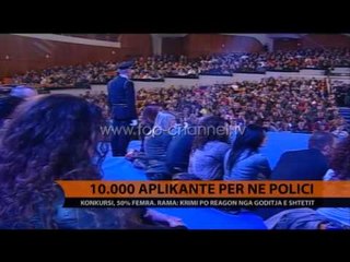 Download Video: 10.000 aplikantë për në polici - Top Channel Albania - News - Lajme