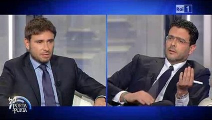 Alessandro Di Battista (M5S): "La cultura è il petrolio dell'Italia" Porta a Porta 24 novembre 2015