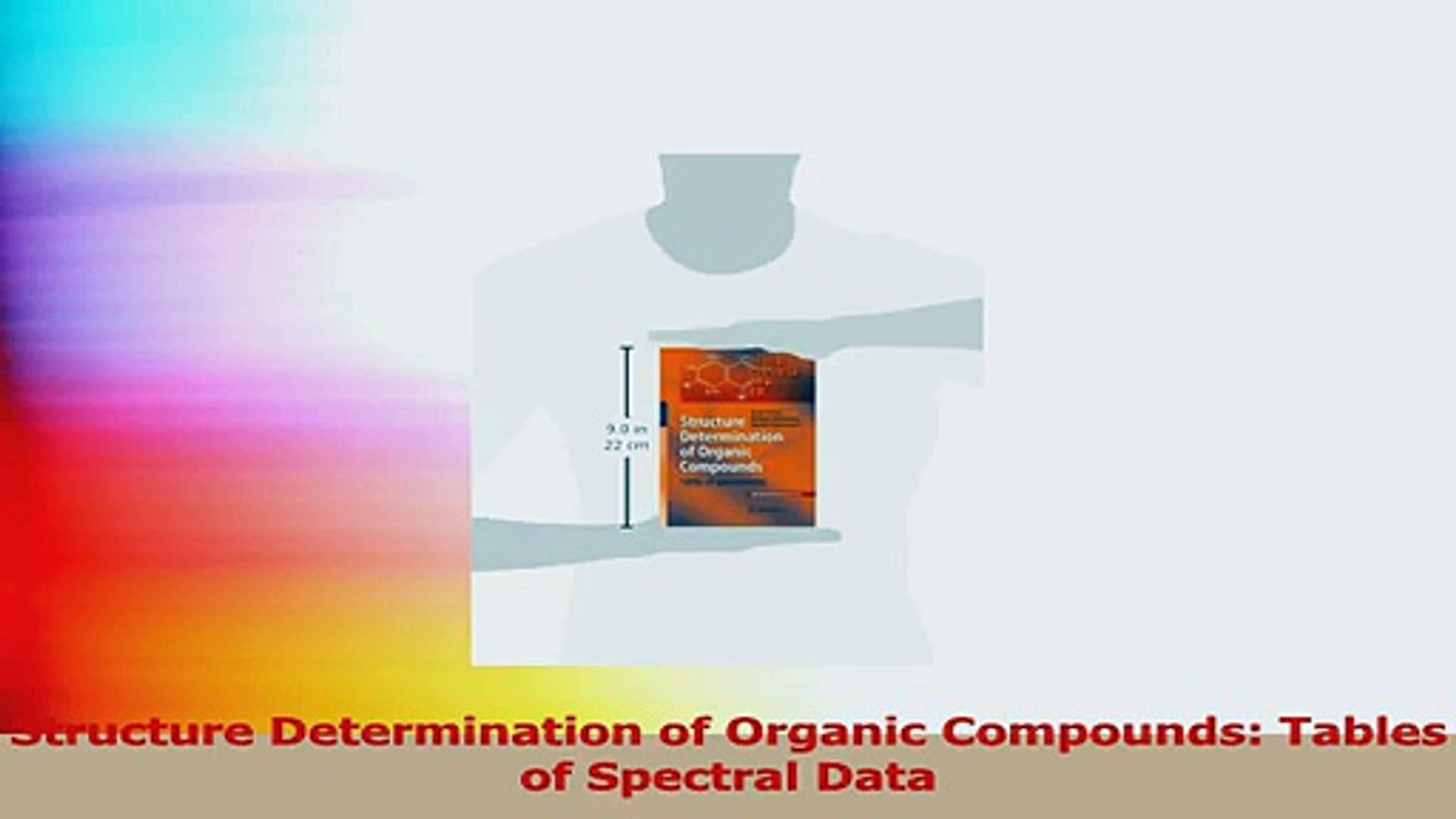 Structure Determination of Organic Compounds Tables of Spectral Data PDF