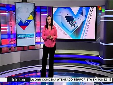 Venezuela: continúa verificación de procesos electorales para 6D