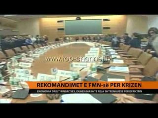 Rekomandimet e FMN-së për krizën - Top Channel Albania - News - Lajme