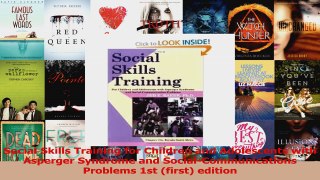 PDF Download  Social Skills Training for Children and Adolescents with Asperger Syndrome and PDF Online