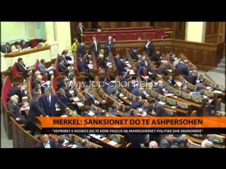 Merkel paralajmëron Moskën - Top Channel Albania - News - Lajme