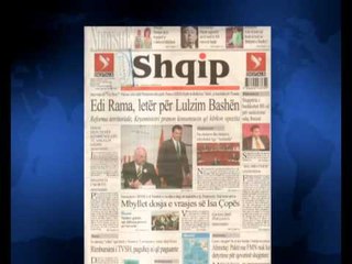 SHTYPI I DITES TITUJT KRYESORE TE FAQEVE TE PARA TE GAZETAVE SHQIPTARE E PREMTE 21 JANAR 2014