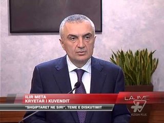 Kreu i SHISH-it te presidenti për shqiptarët në Siri - News, Lajme - Vizion Plus