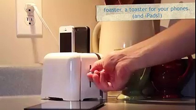 Toaster for your phones (and iPads!)