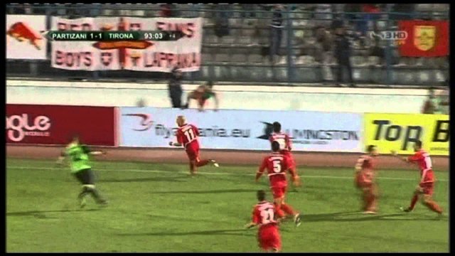 REZULTATET E SUPERLIGES SHQIPTARE