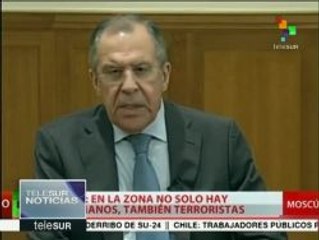 Lavrov condena postura de la OTAN por derribo del avión ruso