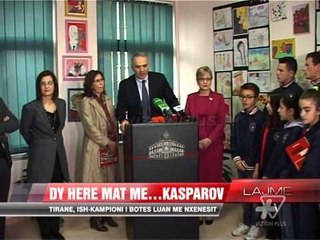 Dy herë mat me...Kasparov - News, Lajme - Vizion Plus