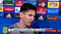 Lionel Messi le Guiño a Neymar para Cederle el penalti ante la Roma • UCL 2015