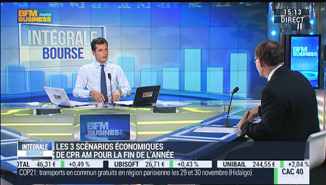 Les tendances sur les marchés: La Fed et la BCE sont au centre des scénarios économiques de CPR Asset Management pour la fin d'année - 25/11